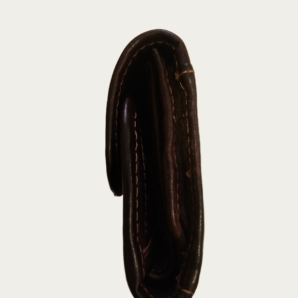 RUSTIC Floral BOHEMIAN LEATHER  Embossed WALLET, MADE IN PARAGUAY EUC - Picture 10 of 10